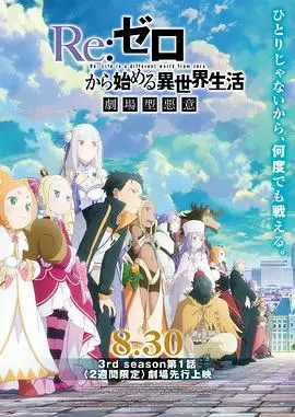 《Re：从零开始的异世界生活》第三季：命运的轮回与新的挑战